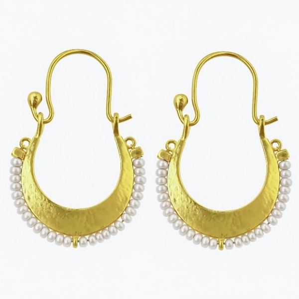 Pearl Sandal Küpe