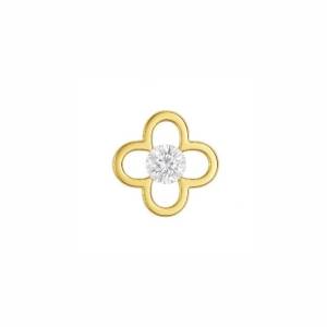 Clover Küpe / Sarı