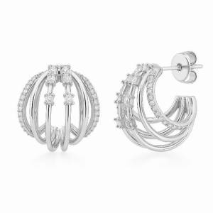 Tasarım Halka Küpe 