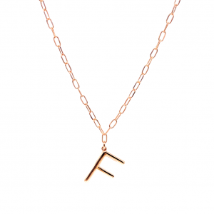 F İtalyan Forse Kolye (Rose)