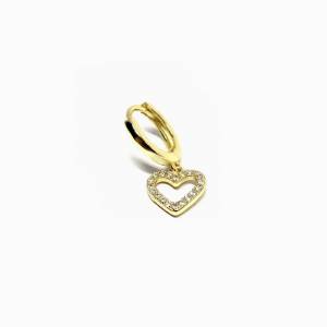 Heart Küpe (Sarı)