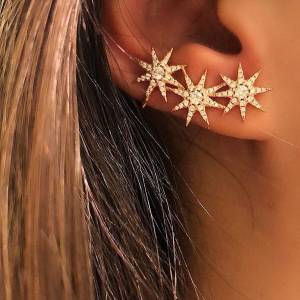 Trio Sirius Ear Cuff Küpe