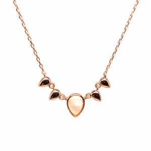 İthal Opal Taşlı Kolye 
