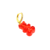 Kırmızı Candy Bears Küpe (Sarı)