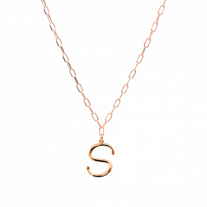 S İtalyan Forse Kolye (Rose)