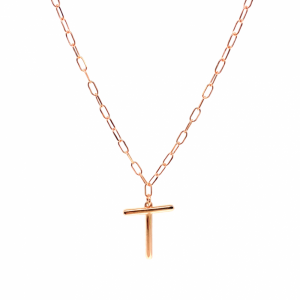 T İtalyan Forse Kolye (Rose)