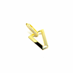 Trigon Küpe (Sarı)