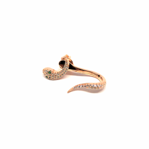 Yılan Ear Jacket Küpe