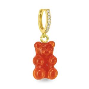 Oran Candy Bears Küpe / Sarı