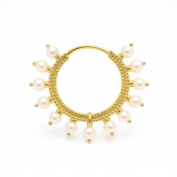 Elizabeth İnci Küpe M 