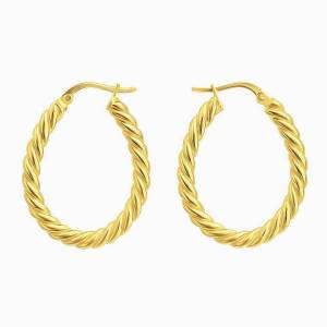 İtalyan Burgu U Halka Küpe