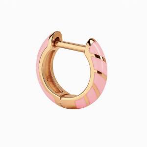 Pink Mini Hoop Küpe