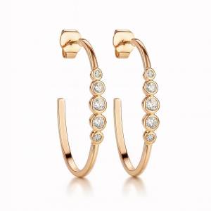 Süzme U Halka Küpe 