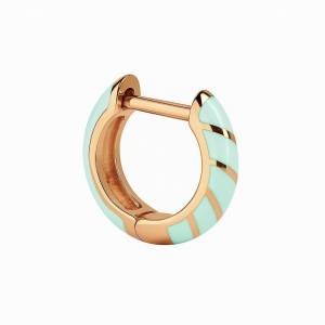 Mint Mini Hoop Küpe