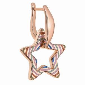 Color Mix Bigger Star Küpe  