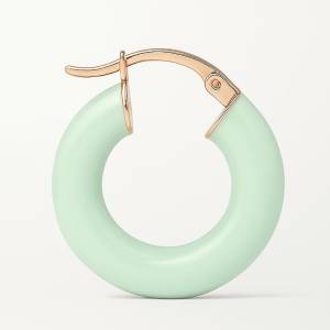 Mint Bombe Hoop Küpe S