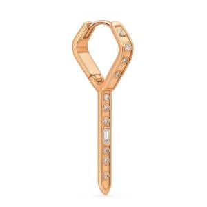 Begi Çubuk Küpe / Rose