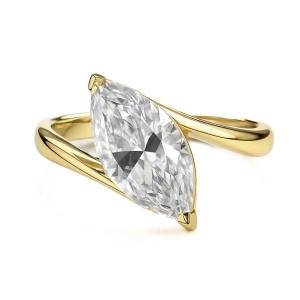 Armin Markiz Tektaş Yüzük  / Sarı