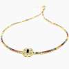 Mavi Begi Sofia Color Mix Suyolu Choker Kolye