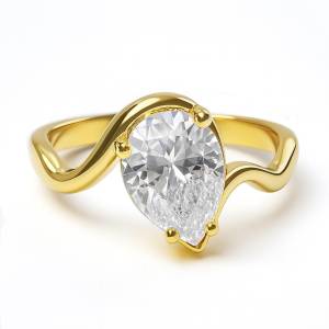 Armin Drop Tektaş Yüzük / Sarı