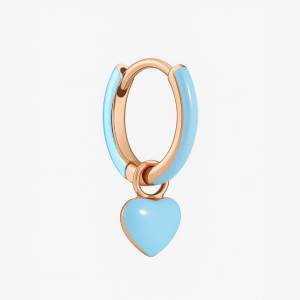 Blue Kalp Hoop Küpe