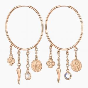 İtalyan Swarovski Tasarım Küpe