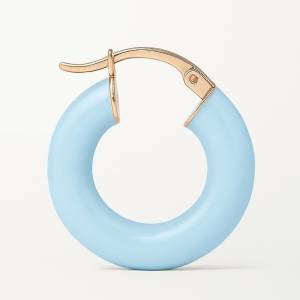 Baby Blue Bombe Hoop Küpe S