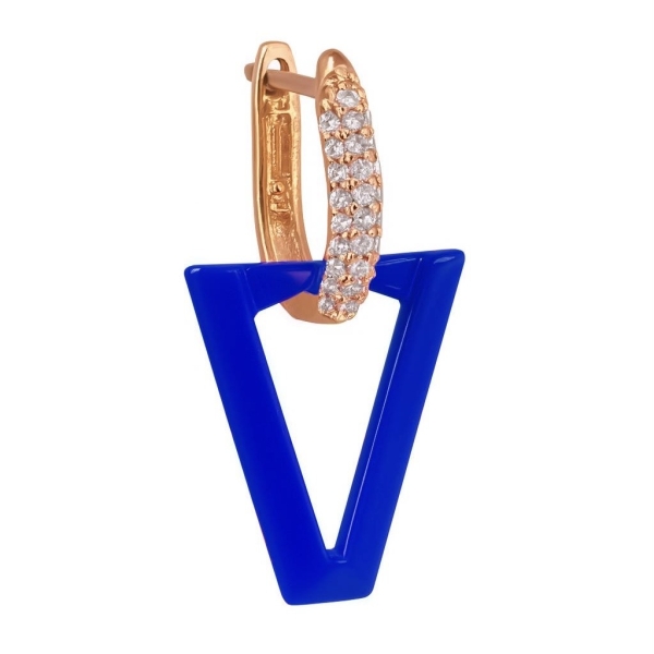 Mavi Trigon Küpe / Rose