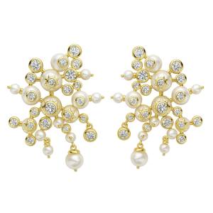 Armin Pearl Küpe / Sarı