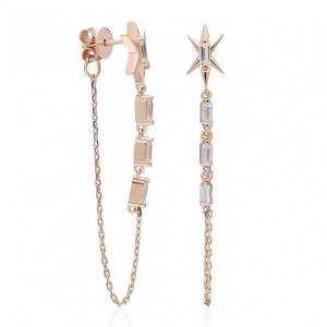 Begi Star Zincir Küpe 