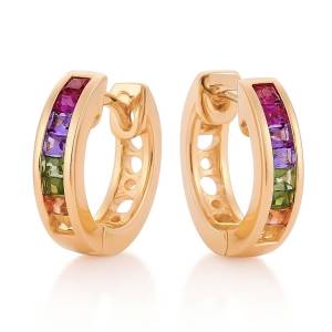 Begi Rainbow Halka Küpe