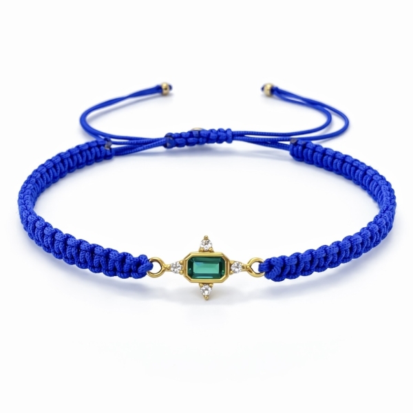 Emerald İp Bileklik