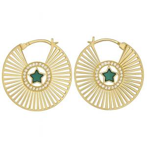 Çarkıfelek Kafes Küpe 