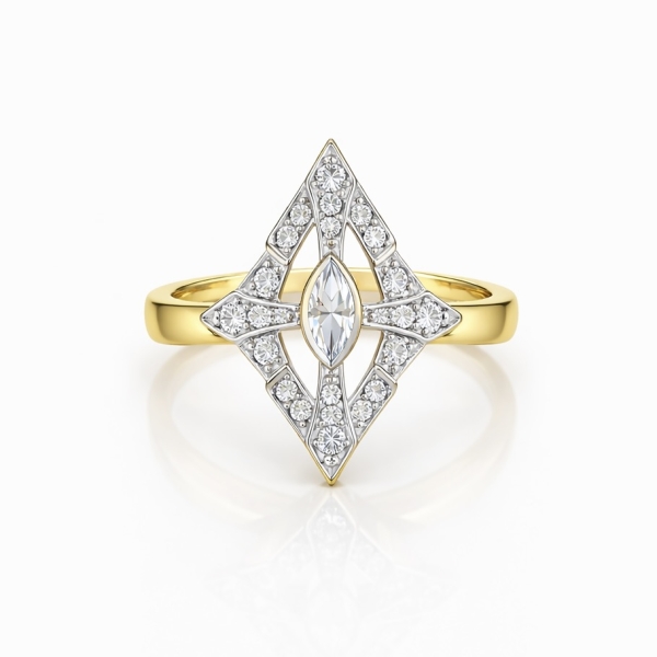 Fancy Serçe Yüzük 