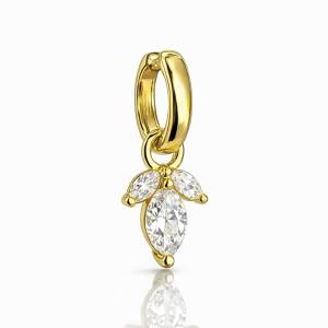 Armin Lotus Küpe / Sarı