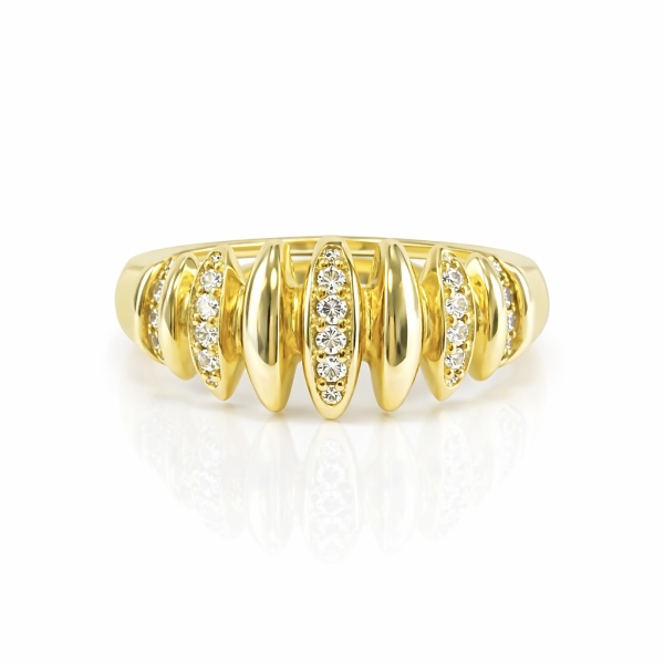 Strip Serçe Yüzük 