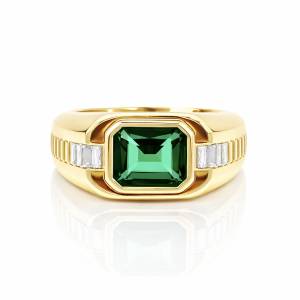 Yeşil Begi Bella Yüzük / Rose