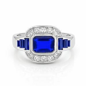 Mavi Begi Kate Yüzük 