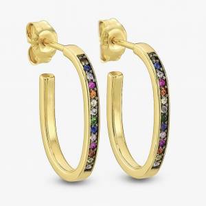 Multicolor U Küpe M