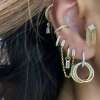 İthal Circle Küpe - 12498
