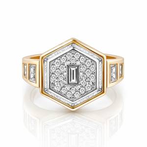 Begi TekTaş Pave Yüzük