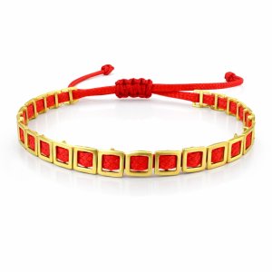 Alloy Tasarım Unisex Bileklik 11 / Kırmızı