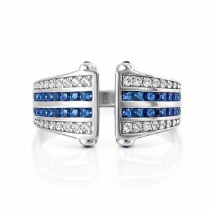 Mavi Begi Rosie Yüzük 