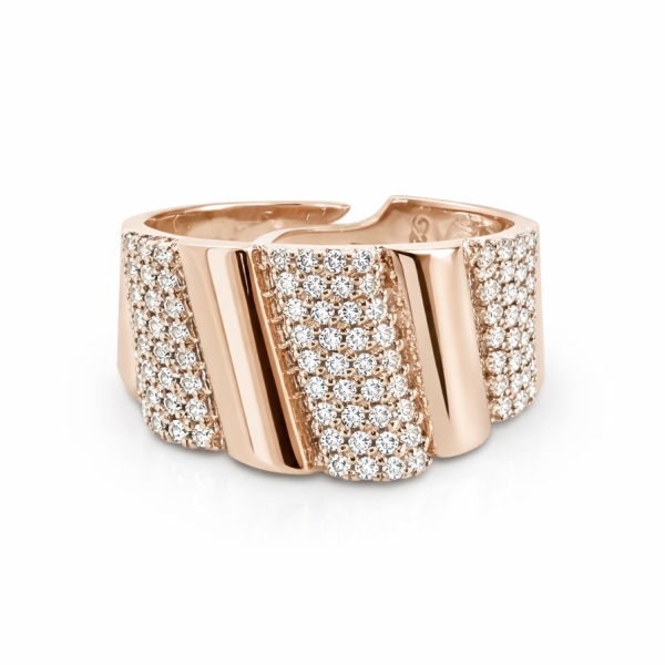 Taşlı Gabriella Yüzük / Rose