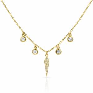 Hanna Spear Kolye / Sarı