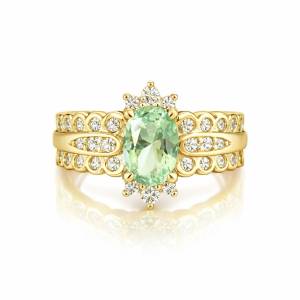 Aqua Diana Serçe Yüzük / Sarı