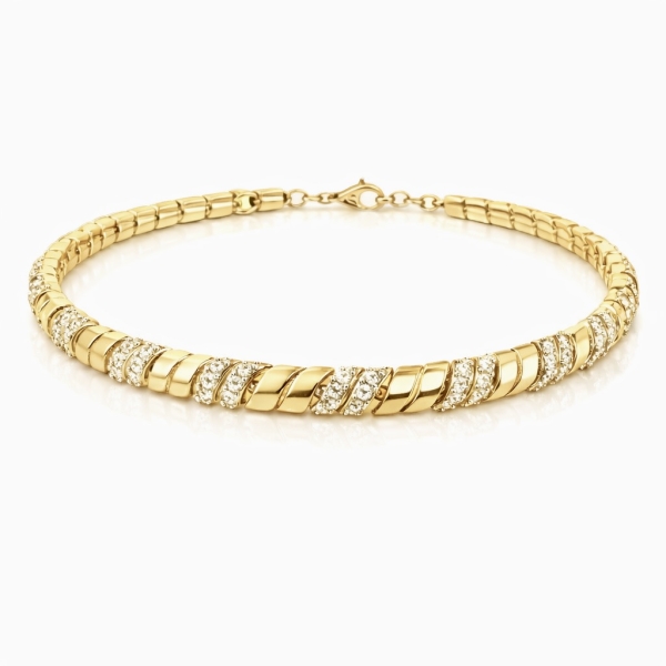 Nervür Bileklik / Sarı