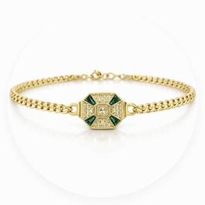 Yeşil Bella Gurmet Bileklik