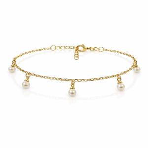 İnci Saçaklı Bileklik