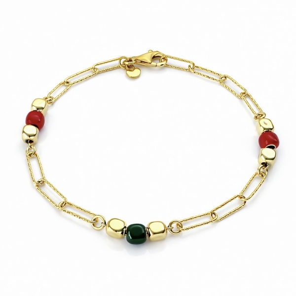 Kırmızı-Yeşil Bileklik 